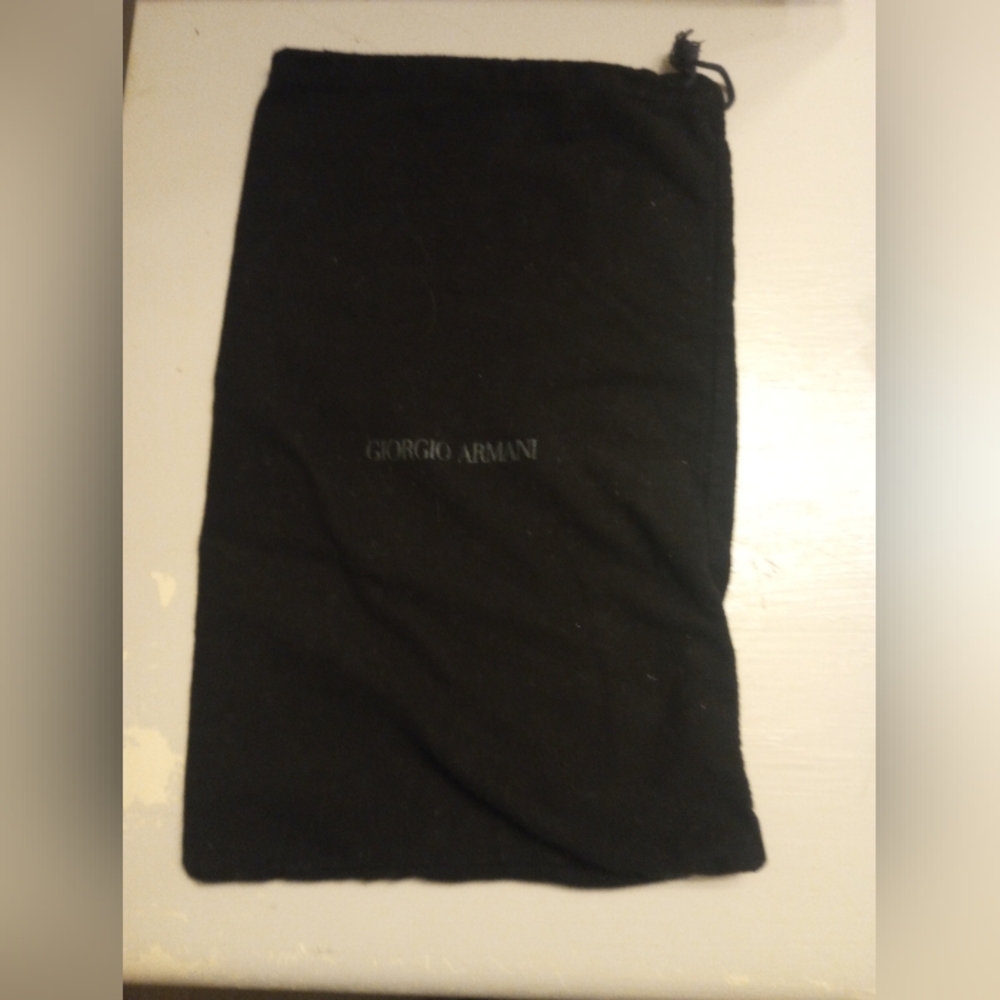 Giorgio Armani Large Duster Bag With Drawstring Closure
